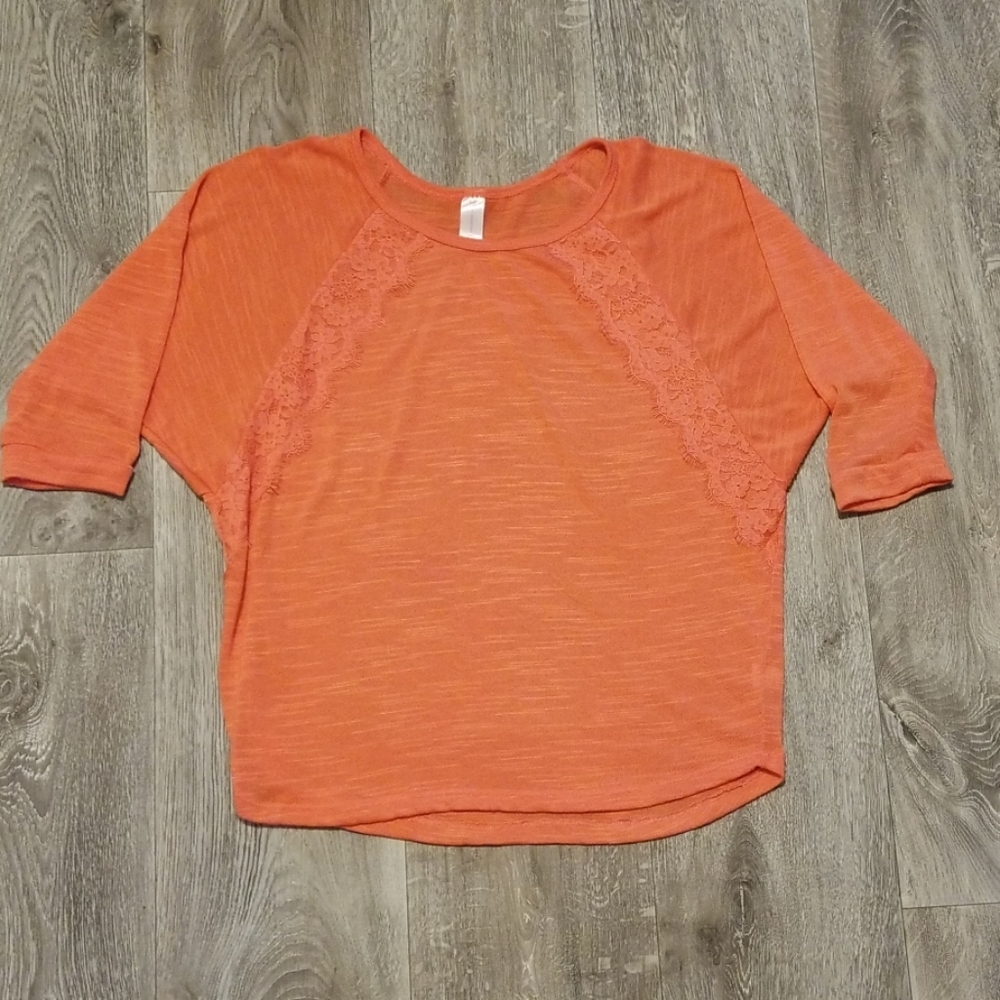 🍒 No Boundries blouse, orange
